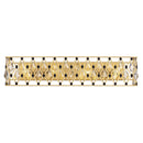 Four Light Bath<br /><span style="color:#4AB0CE;">Entrega: 4-10 dias en USA</span><br /><span style="color:#4AB0CE;font-size:60%;">PREGUNTE POR ENTREGA EN PANAMA</span><br />Collection: Windsor<br />Finish: French Gold/Matte Black