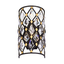 One Light Wall Sconce<br /><span style="color:#4AB0CE;">Entrega: 4-10 dias en USA</span><br /><span style="color:#4AB0CE;font-size:60%;">PREGUNTE POR ENTREGA EN PANAMA</span><br />Collection: Windsor<br />Finish: Carbon/Havana Gold