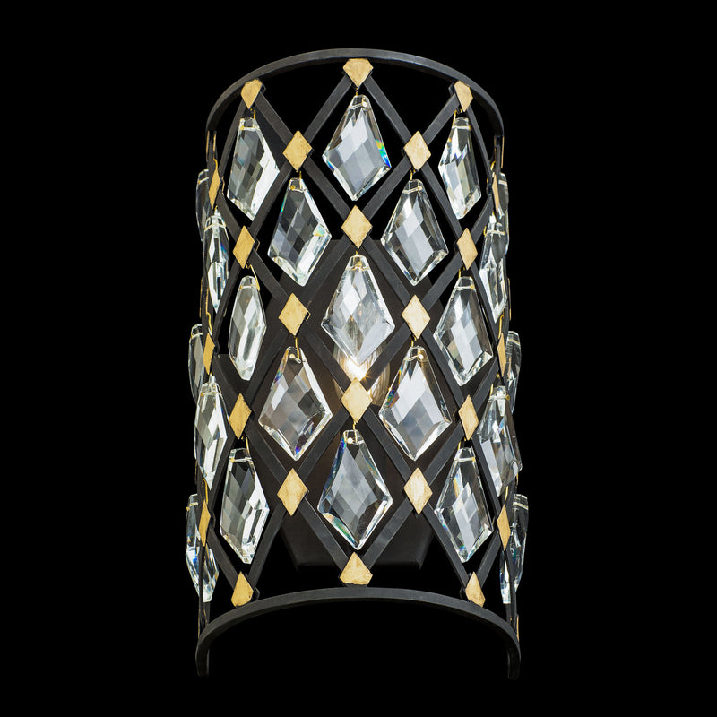 Varaluz - 345W01CBHG - One Light Wall Sconce - Windsor - Carbon/Havana Gold