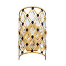 One Light Wall Sconce<br /><span style="color:#4AB0CE;">Entrega: 4-10 dias en USA</span><br /><span style="color:#4AB0CE;font-size:60%;">PREGUNTE POR ENTREGA EN PANAMA</span><br />Collection: Windsor<br />Finish: French Gold/Matte Black