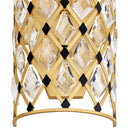 Two Light Wall Sconce<br /><span style="color:#4AB0CE;">Entrega: 4-10 dias en USA</span><br /><span style="color:#4AB0CE;font-size:60%;">PREGUNTE POR ENTREGA EN PANAMA</span><br />Collection: Windsor<br />Finish: French Gold/Matte Black