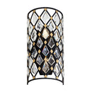Two Light Wall Sconce<br /><span style="color:#4AB0CE;">Entrega: 4-10 dias en USA</span><br /><span style="color:#4AB0CE;font-size:60%;">PREGUNTE POR ENTREGA EN PANAMA</span><br />Collection: Windsor<br />Finish: Carbon/Havana Gold