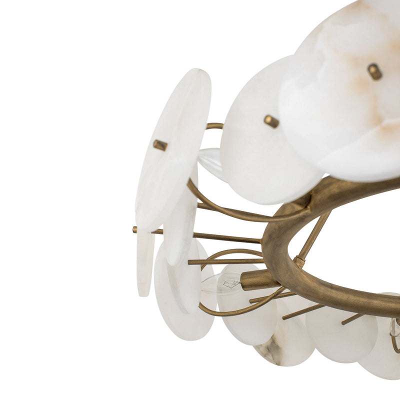 Six Light Chandelier<br /><span style="color:#4AB0CE;">Entrega: 4-10 dias en USA</span><br /><span style="color:#4AB0CE;font-size:60%;">PREGUNTE POR ENTREGA EN PANAMA</span><br />Collection: Cosmos<br />Finish: Havana Gold