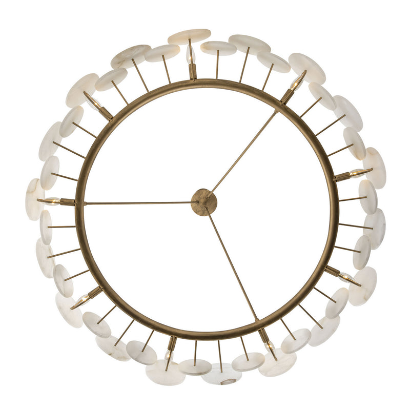 Nine Light Chandelier<br /><span style="color:#4AB0CE;">Entrega: 0-1 semanas en USA</span><br /><span style="color:#4AB0CE;font-size:60%;">PREGUNTE POR ENTREGA EN PANAMA</span><br />Collection: Cosmos<br />Finish: Havana Gold