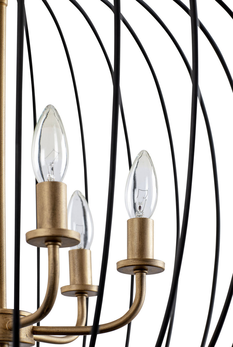 Six Light Pendant<br /><span style="color: