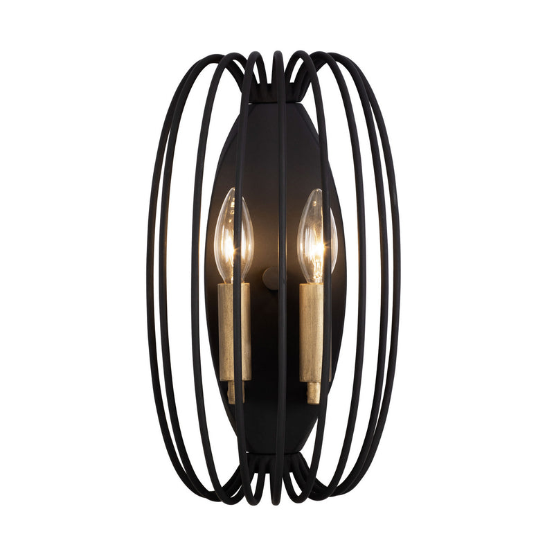 Two Light Wall Sconce<br /><span style="color: