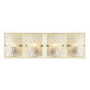 Varaluz - 376B04SB - Four Light Bath - Morgan - Satin Brass