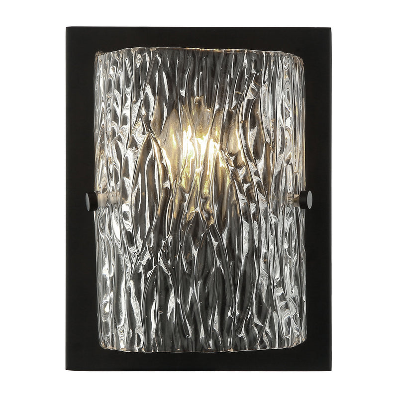 Varaluz - 376W01BL - One Light Wall Sconce - Morgan - Black