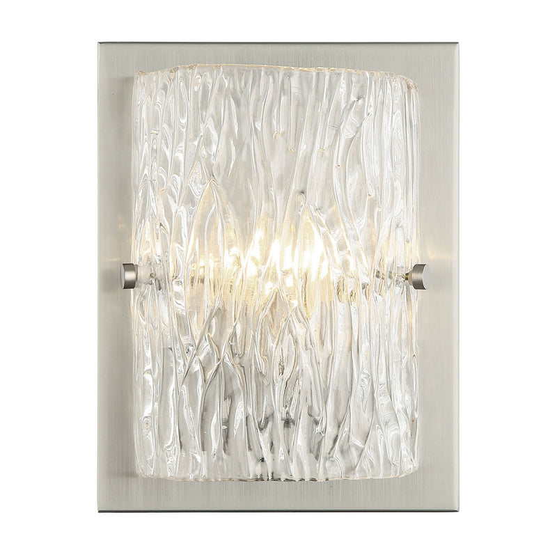 Varaluz - 376W01BN - One Light Wall Sconce - Morgan - Brushed Nickel