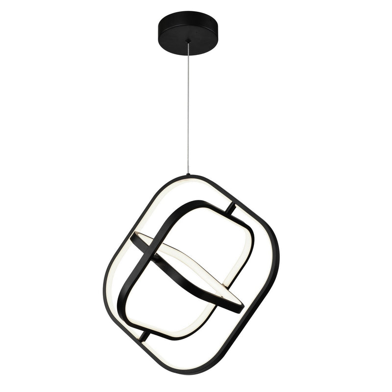 LED Pendant<br /><span style="color:#4AB0CE;">Entrega: 4-10 dias en USA</span><br /><span style="color:#4AB0CE;font-size:60%;">PREGUNTE POR ENTREGA EN PANAMA</span><br />Collection: Sienna<br />Finish: Semi Gloss Black