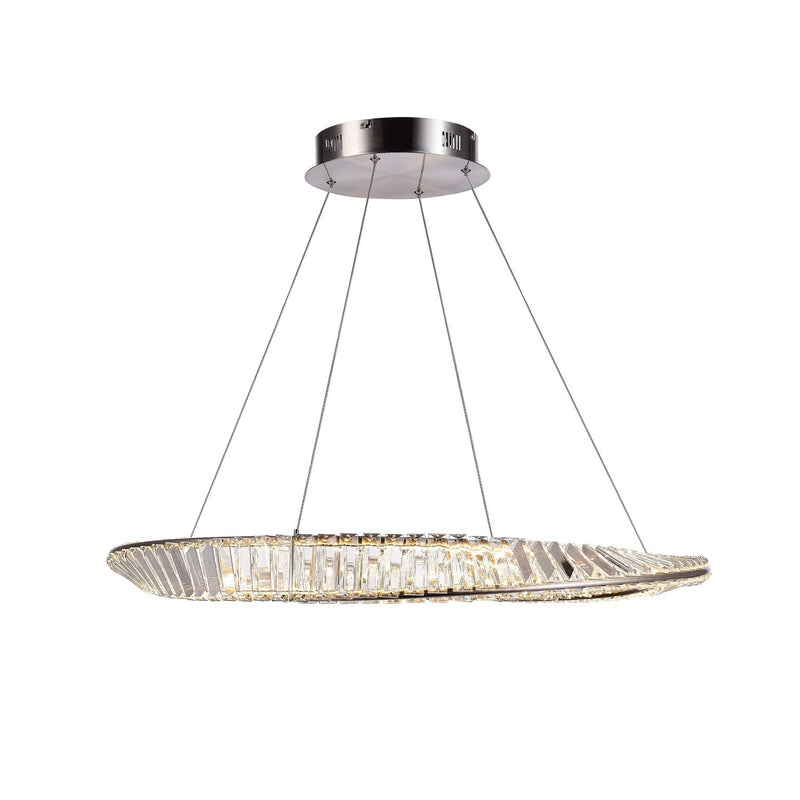 LED Pendant<br /><span style="color:#4AB0CE;">Entrega: 4-10 dias en USA</span><br /><span style="color:#4AB0CE;font-size:60%;">PREGUNTE POR ENTREGA EN PANAMA</span><br />Collection: Stella<br />Finish: Satin Nickel