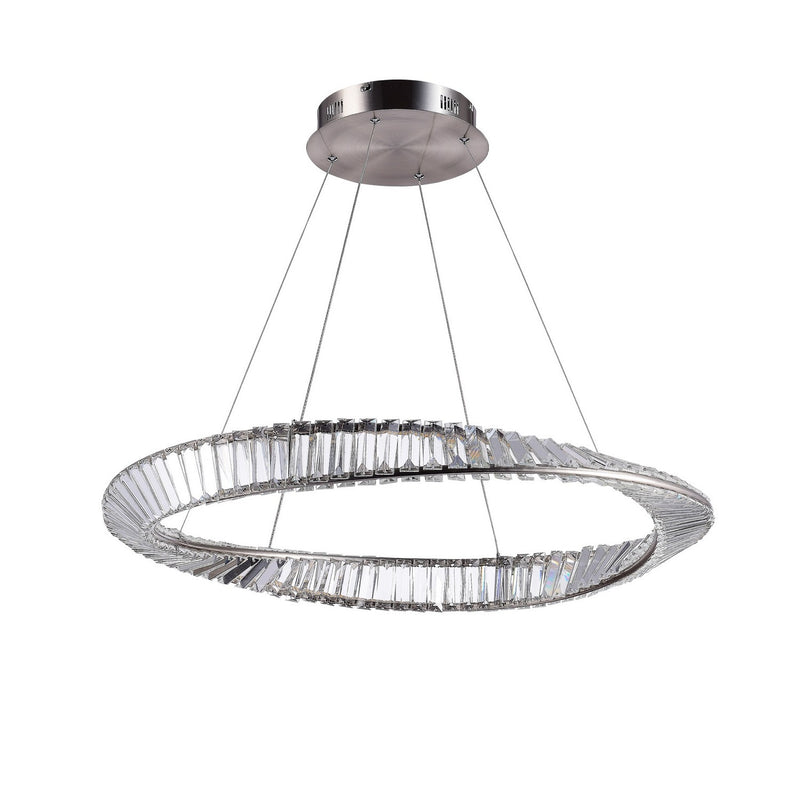 LED Pendant<br /><span style="color:#4AB0CE;">Entrega: 4-10 dias en USA</span><br /><span style="color:#4AB0CE;font-size:60%;">PREGUNTE POR ENTREGA EN PANAMA</span><br />Collection: Stella<br />Finish: Satin Nickel