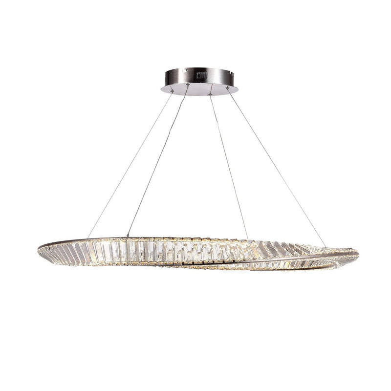 LED Pendant<br /><span style="color:#4AB0CE;">Entrega: 4-10 dias en USA</span><br /><span style="color:#4AB0CE;font-size:60%;">PREGUNTE POR ENTREGA EN PANAMA</span><br />Collection: Stella<br />Finish: Satin Nickel