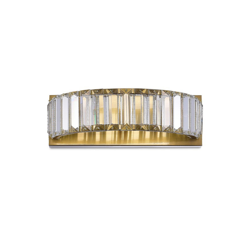 LED Wall Sconce<br /><span style="color:#4AB0CE;">Entrega: 4-10 dias en USA</span><br /><span style="color:#4AB0CE;font-size:60%;">PREGUNTE POR ENTREGA EN PANAMA</span><br />Collection: Stella Collection<br />Finish: Brushed Brass