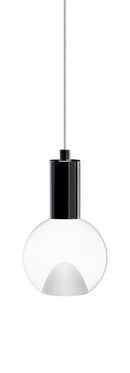 LED Pendant<br /><span style="color:#4AB0CE;">Entrega: 4-10 dias en USA</span><br /><span style="color:#4AB0CE;font-size:60%;">PREGUNTE POR ENTREGA EN PANAMA</span><br />Collection: 5" Acrylic Globe<br />Finish: Matte Black