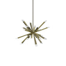 BlackJack Lighting - STB-T40-BB-27U-30K - LED Chandelier - Starburst - Polished Chrome