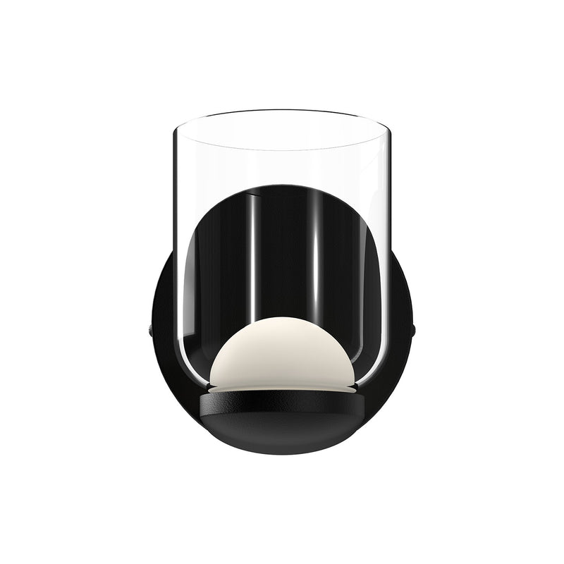 LED Wall Sconce<br /><span style="color:#4AB0CE;">Entrega: 4-10 dias en USA</span><br /><span style="color:#4AB0CE;font-size:60%;">PREGUNTE POR ENTREGA EN PANAMA</span><br />Collection: Cedar<br />Finish: Black/Clear