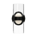 Kuzco Lighting - WS52511-BK/CL - LED Wall Sconce - Cedar - Black/Clear