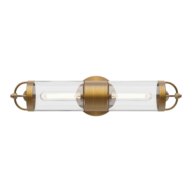 Alora - WV461102AG - Two Light Wall Sconce - Lancaster - Aged Gold