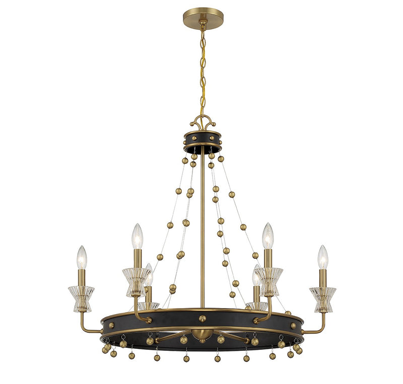 Six Light Chandelier<br /><span style="color: