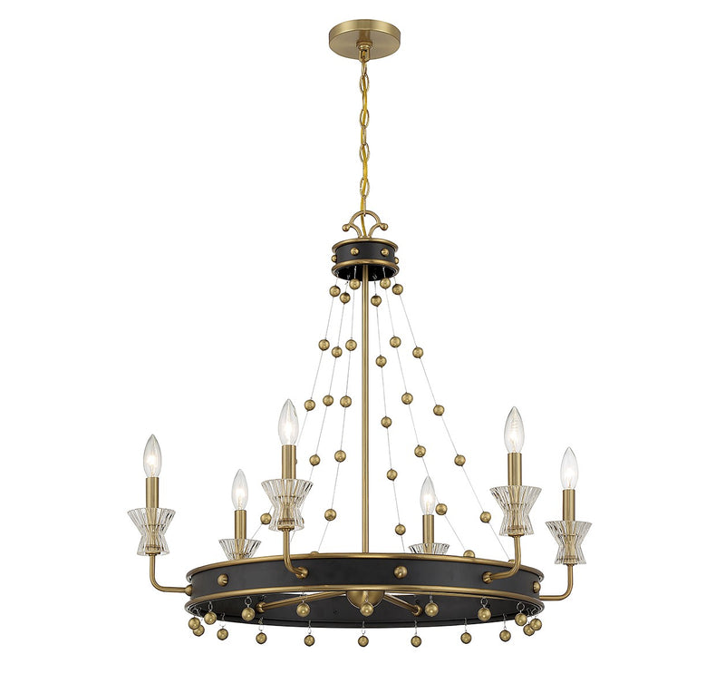 Six Light Chandelier<br /><span style="color: