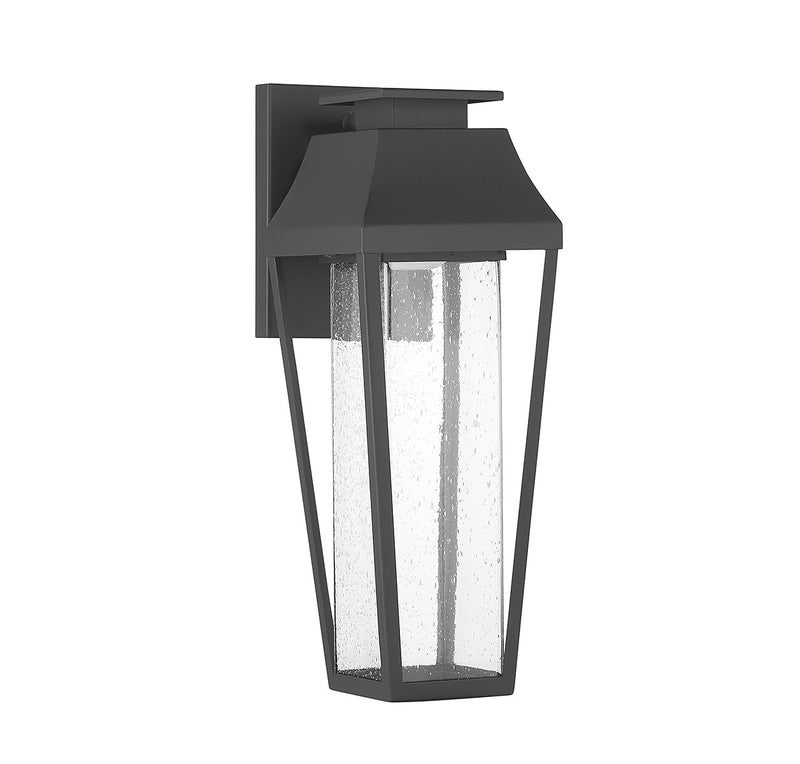 LED Outdoor Wall Lantern<br /><span style="color:#4AB0CE;">Entrega: 4-10 dias en USA</span><br /><span style="color:#4AB0CE;font-size:60%;">PREGUNTE POR ENTREGA EN PANAMA</span><br />Collection: Brookline<br />Finish: Matte Black