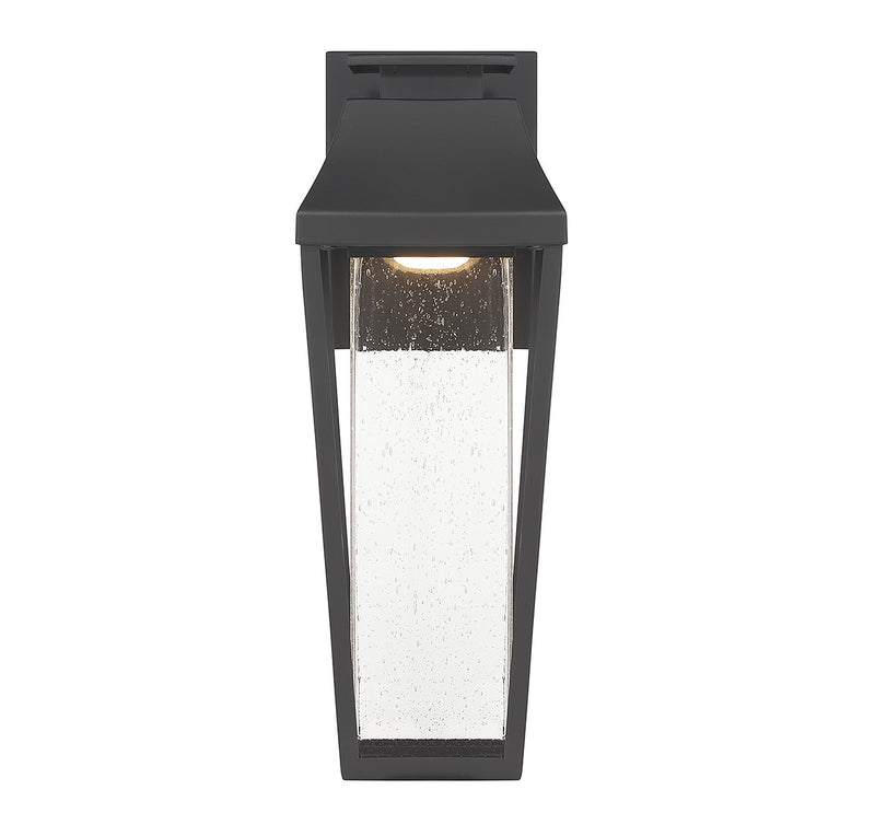 LED Outdoor Wall Lantern<br /><span style="color:#4AB0CE;">Entrega: 4-10 dias en USA</span><br /><span style="color:#4AB0CE;font-size:60%;">PREGUNTE POR ENTREGA EN PANAMA</span><br />Collection: Brookline<br />Finish: Matte Black