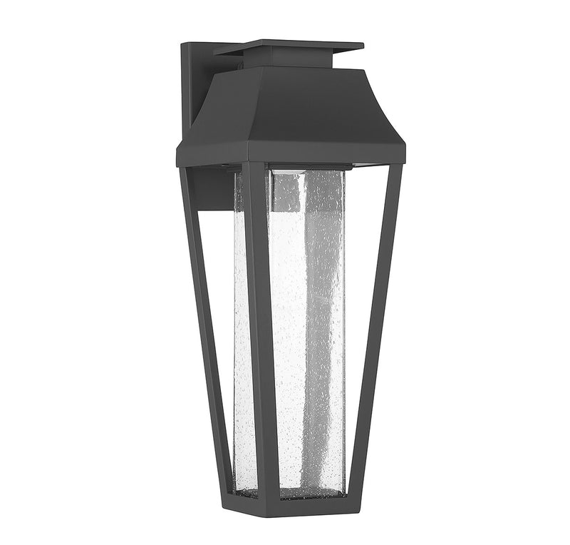 LED Outdoor Wall Lantern<br /><span style="color:#4AB0CE;">Entrega: 4-10 dias en USA</span><br /><span style="color:#4AB0CE;font-size:60%;">PREGUNTE POR ENTREGA EN PANAMA</span><br />Collection: Brookline<br />Finish: Matte Black