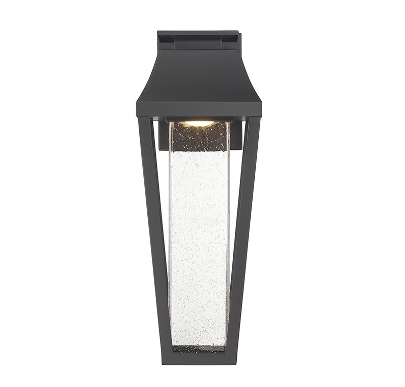 LED Outdoor Wall Lantern<br /><span style="color:#4AB0CE;">Entrega: 4-10 dias en USA</span><br /><span style="color:#4AB0CE;font-size:60%;">PREGUNTE POR ENTREGA EN PANAMA</span><br />Collection: Brookline<br />Finish: Matte Black