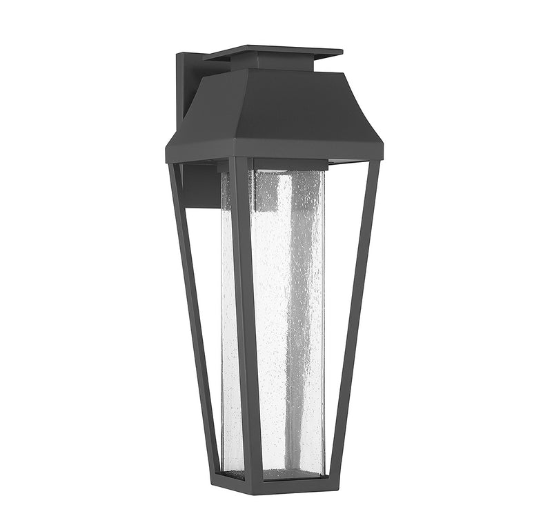 LED Outdoor Wall Lantern<br /><span style="color:#4AB0CE;">Entrega: 4-10 dias en USA</span><br /><span style="color:#4AB0CE;font-size:60%;">PREGUNTE POR ENTREGA EN PANAMA</span><br />Collection: Brookline<br />Finish: Matte Black