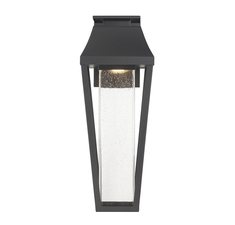 LED Outdoor Wall Lantern<br /><span style="color:#4AB0CE;">Entrega: 4-10 dias en USA</span><br /><span style="color:#4AB0CE;font-size:60%;">PREGUNTE POR ENTREGA EN PANAMA</span><br />Collection: Brookline<br />Finish: Matte Black