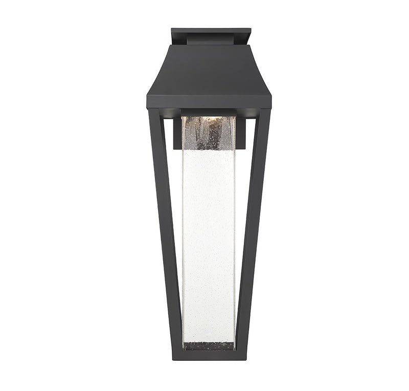 LED Outdoor Wall Lantern<br /><span style="color:#4AB0CE;">Entrega: 4-10 dias en USA</span><br /><span style="color:#4AB0CE;font-size:60%;">PREGUNTE POR ENTREGA EN PANAMA</span><br />Collection: Brookline<br />Finish: Matte Black