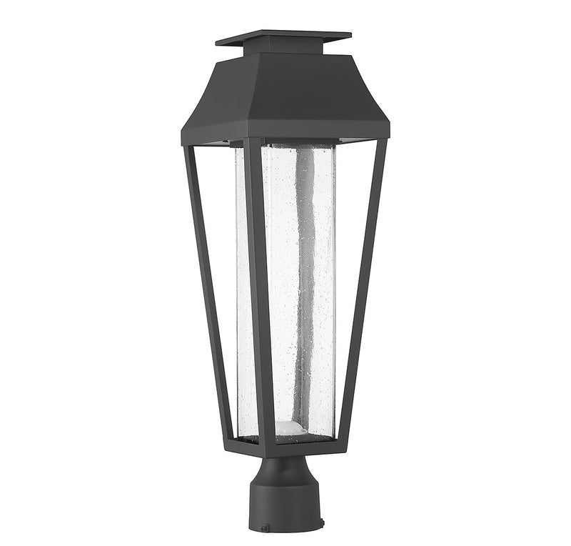 LED Outdoor Post Lantern<br /><span style="color:#4AB0CE;">Entrega: 4-10 dias en USA</span><br /><span style="color:#4AB0CE;font-size:60%;">PREGUNTE POR ENTREGA EN PANAMA</span><br />Collection: Brookline<br />Finish: Matte Black