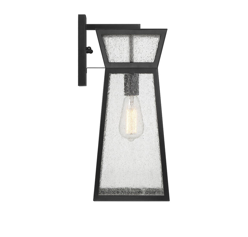 Savoy House - 5-635-BK - One Light Outdoor Wall Lantern - Millford - Matte Black