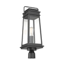 One Light Outdoor Post Lantern<br /><span style="color:#4AB0CE;">Entrega: 4-10 dias en USA</span><br /><span style="color:#4AB0CE;font-size:60%;">PREGUNTE POR ENTREGA EN PANAMA</span><br />Collection: Boone<br />Finish: Matte Black