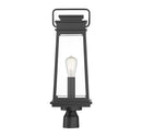 One Light Outdoor Post Lantern<br /><span style="color:#4AB0CE;">Entrega: 4-10 dias en USA</span><br /><span style="color:#4AB0CE;font-size:60%;">PREGUNTE POR ENTREGA EN PANAMA</span><br />Collection: Boone<br />Finish: Matte Black
