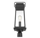 Savoy House - 5-817-BK - One Light Outdoor Post Lantern - Boone - Matte Black