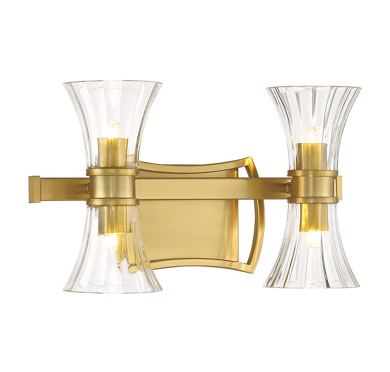 LED Bathroom Vanity<br /><span style="color:#4AB0CE;">Entrega: 4-10 dias en USA</span><br /><span style="color:#4AB0CE;font-size:60%;">PREGUNTE POR ENTREGA EN PANAMA</span><br />Collection: Bennington<br />Finish: Warm Brass