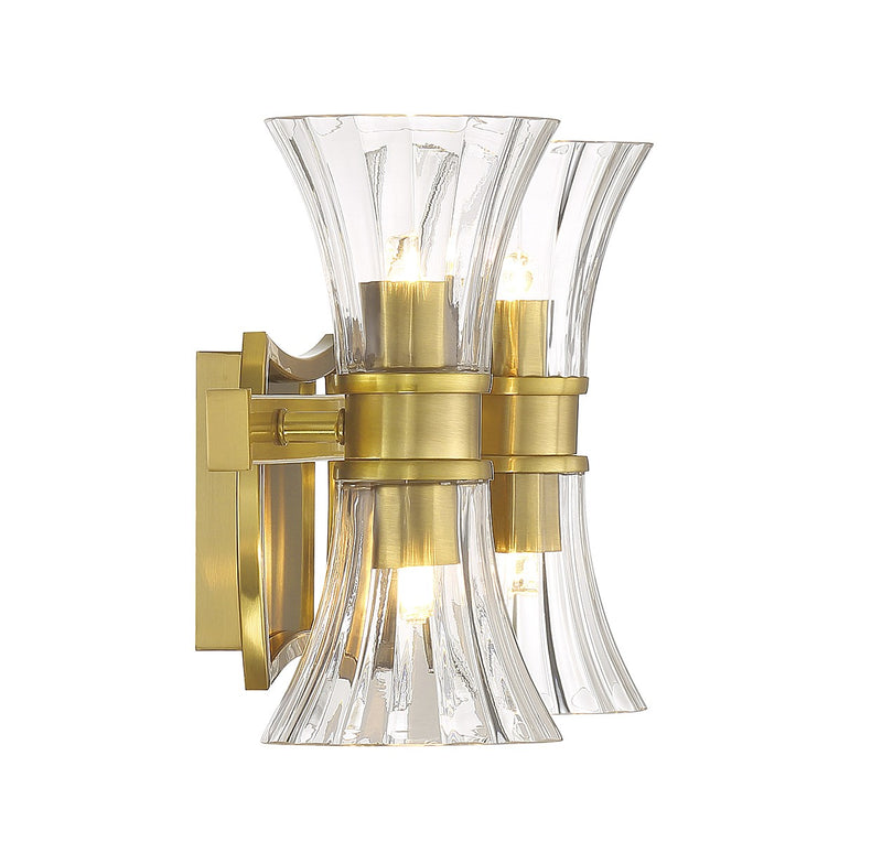 Savoy House - 8-9702-4-322 - LED Bathroom Vanity - Bennington - Warm Brass