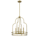 Four Light Pendant<br /><span style="color:#4AB0CE;">Entrega: 4-10 dias en USA</span><br /><span style="color:#4AB0CE;font-size:60%;">PREGUNTE POR ENTREGA EN PANAMA</span><br />Collection: Diplomat<br />Finish: Warm Brass
