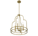 Four Light Pendant<br /><span style="color:#4AB0CE;">Entrega: 4-10 dias en USA</span><br /><span style="color:#4AB0CE;font-size:60%;">PREGUNTE POR ENTREGA EN PANAMA</span><br />Collection: Diplomat<br />Finish: Warm Brass