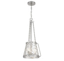 Three Light Pendant<br /><span style="color:#4AB0CE;">Entrega: 4-10 dias en USA</span><br /><span style="color:#4AB0CE;font-size:60%;">PREGUNTE POR ENTREGA EN PANAMA</span><br />Collection: Crawford<br />Finish: Satin Nickel