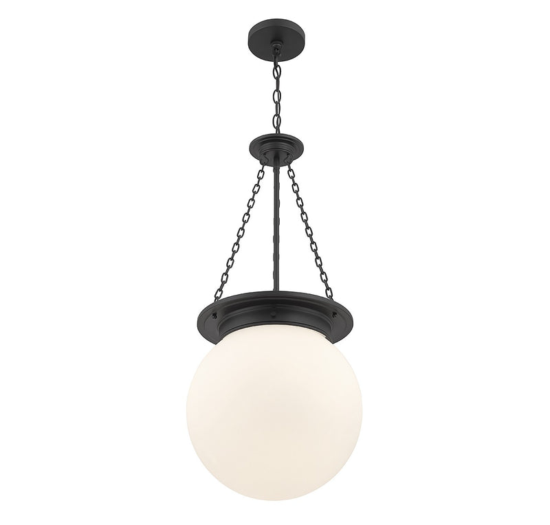 Three Light Pendant<br /><span style="color:#4AB0CE;">Entrega: 3-4 semanas en USA</span><br /><span style="color:#4AB0CE;font-size:60%;">PREGUNTE POR ENTREGA EN PANAMA</span><br />Collection: Manor<br />Finish: Matte Black