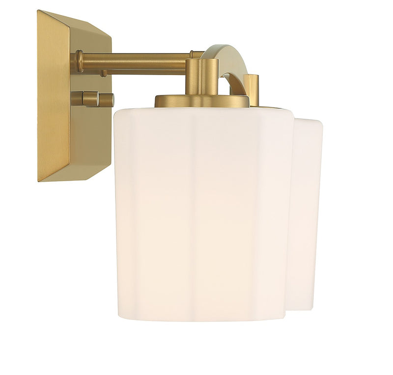 Savoy House - 8-7710-2-322 - Two Light Bathroom Vanity - Whitney - Warm Brass