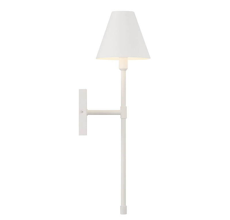 Savoy House - 9-5201-1-83 - One Light Wall Sconce - Jefferson - Bisque White