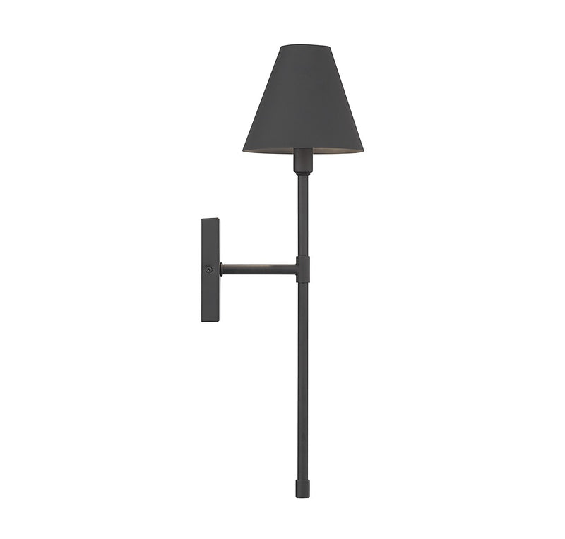 Savoy House - 9-5201-1-89 - One Light Wall Sconce - Jefferson - Matte Black