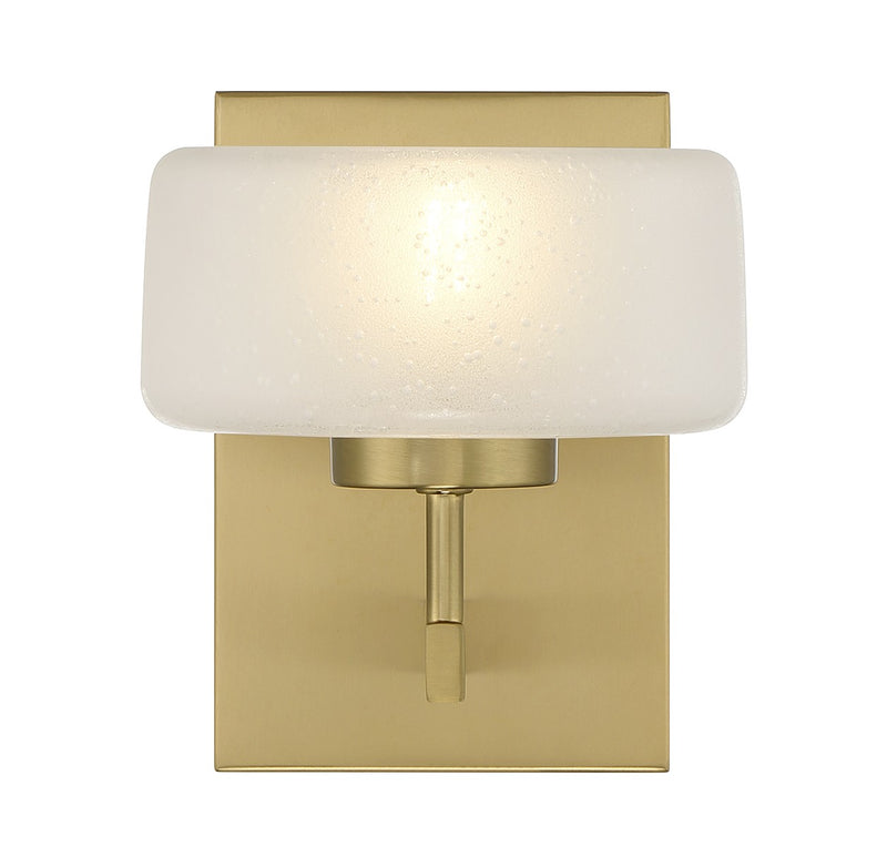 LED Wall Sconce<br /><span style="color:#4AB0CE;">Entrega: 4-10 dias en USA</span><br /><span style="color:#4AB0CE;font-size:60%;">PREGUNTE POR ENTREGA EN PANAMA</span><br />Collection: Falster<br />Finish: Warm Brass