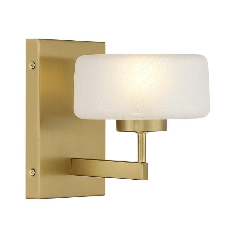 LED Wall Sconce<br /><span style="color:#4AB0CE;">Entrega: 4-10 dias en USA</span><br /><span style="color:#4AB0CE;font-size:60%;">PREGUNTE POR ENTREGA EN PANAMA</span><br />Collection: Falster<br />Finish: Warm Brass