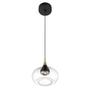 LED Mini Pendant<br /><span style="color:#4AB0CE;">Entrega: 4-10 dias en USA</span><br /><span style="color:#4AB0CE;font-size:60%;">PREGUNTE POR ENTREGA EN PANAMA</span><br />Collection: Arabesque<br />Finish: Coal And Brushed Gold