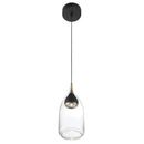 LED Mini Pendant<br /><span style="color:#4AB0CE;">Entrega: 4-10 dias en USA</span><br /><span style="color:#4AB0CE;font-size:60%;">PREGUNTE POR ENTREGA EN PANAMA</span><br />Collection: Arabesque<br />Finish: Coal And Brushed Gold
